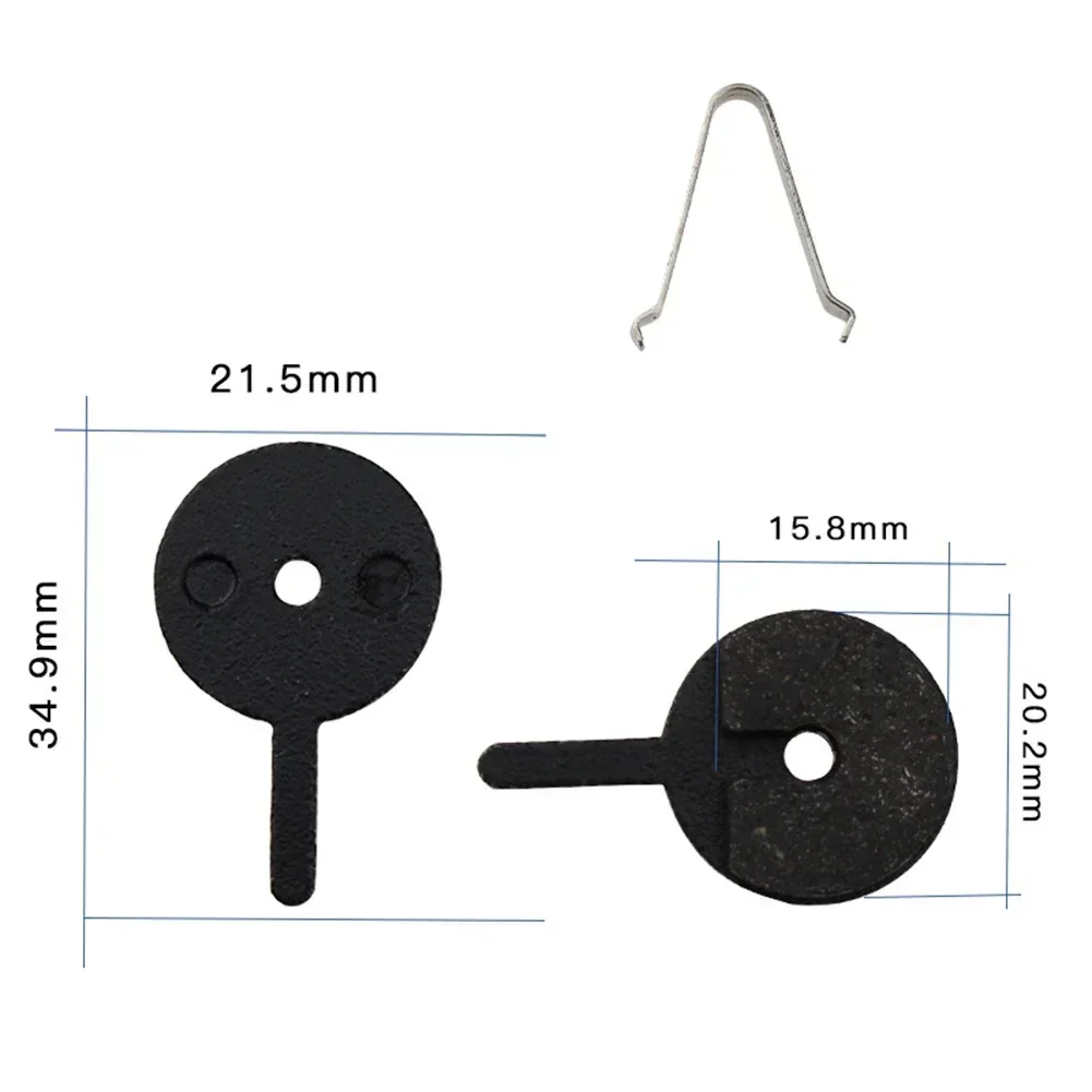 Brand New High Quality Bicycle Disc Heat Dissipation High Temperature Resistant Resin Metal 1 Set For Multiple Brands