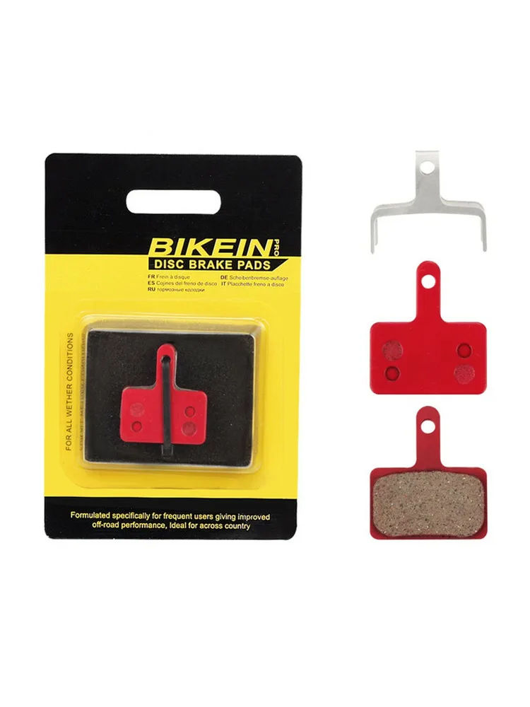AliExpress TOOPRE 2 Pair Red Disc Brake Pads High Quality Ceramics Brake Disc Pad For Tektro E10.11 Aquila Auriga MTB Bike Accessories Parts