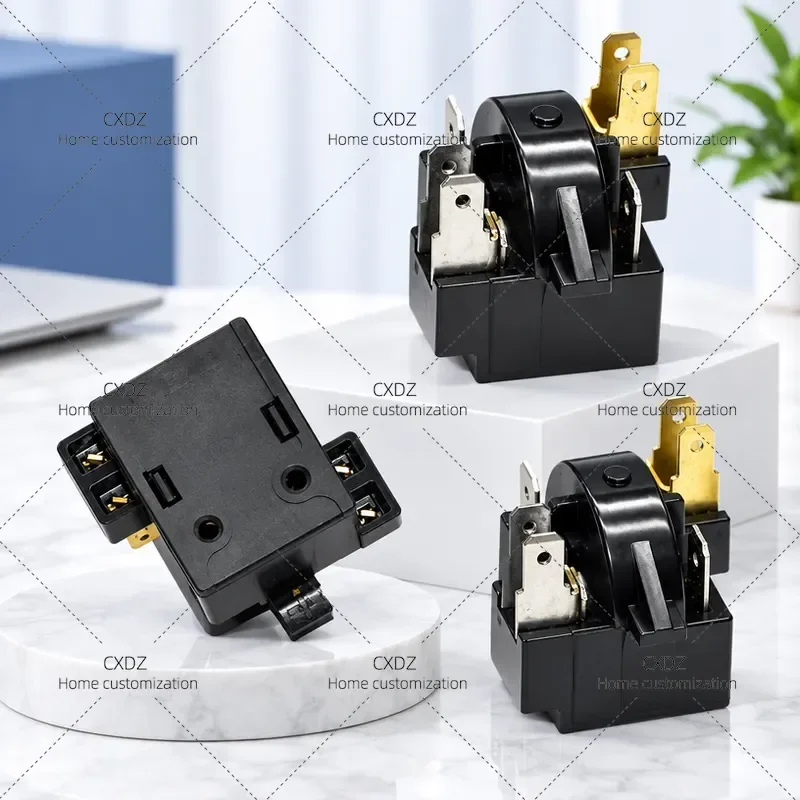 For 3PCS QP2-15K PTC Accessories Refrigerator Freezer Cooler Compressor Starter 6Pins