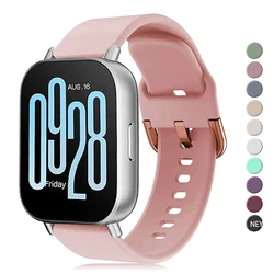 20 22mm Strap For Redmi Watch 5 lite Sport Band For Xiaomi Mi Watch 5 Active Silicone Bracelet smart Watch Wristband Accessories