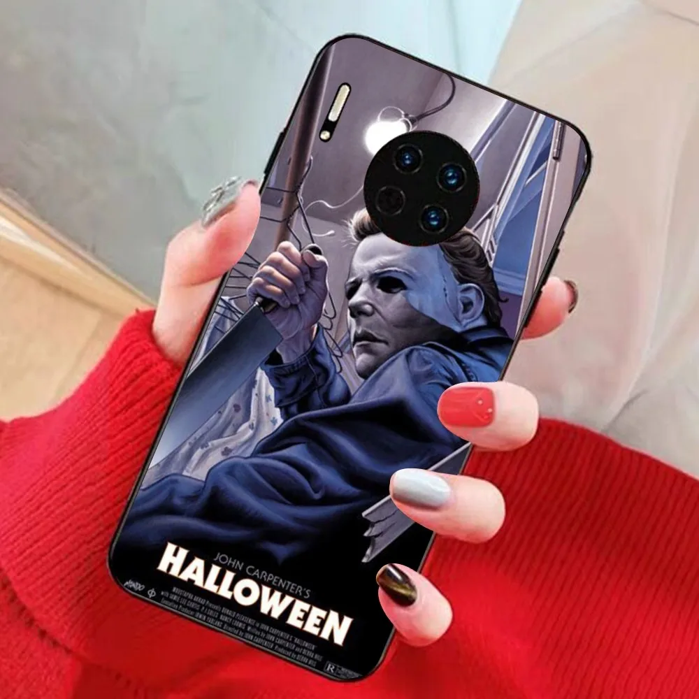 M-Michaels-M-Myers Horror Halloween Movie Phone Case For Huawei Mate 10 20 30 40 50 Lite Pro Nova 3 3i 5 6 SE 7 Pro 7SE