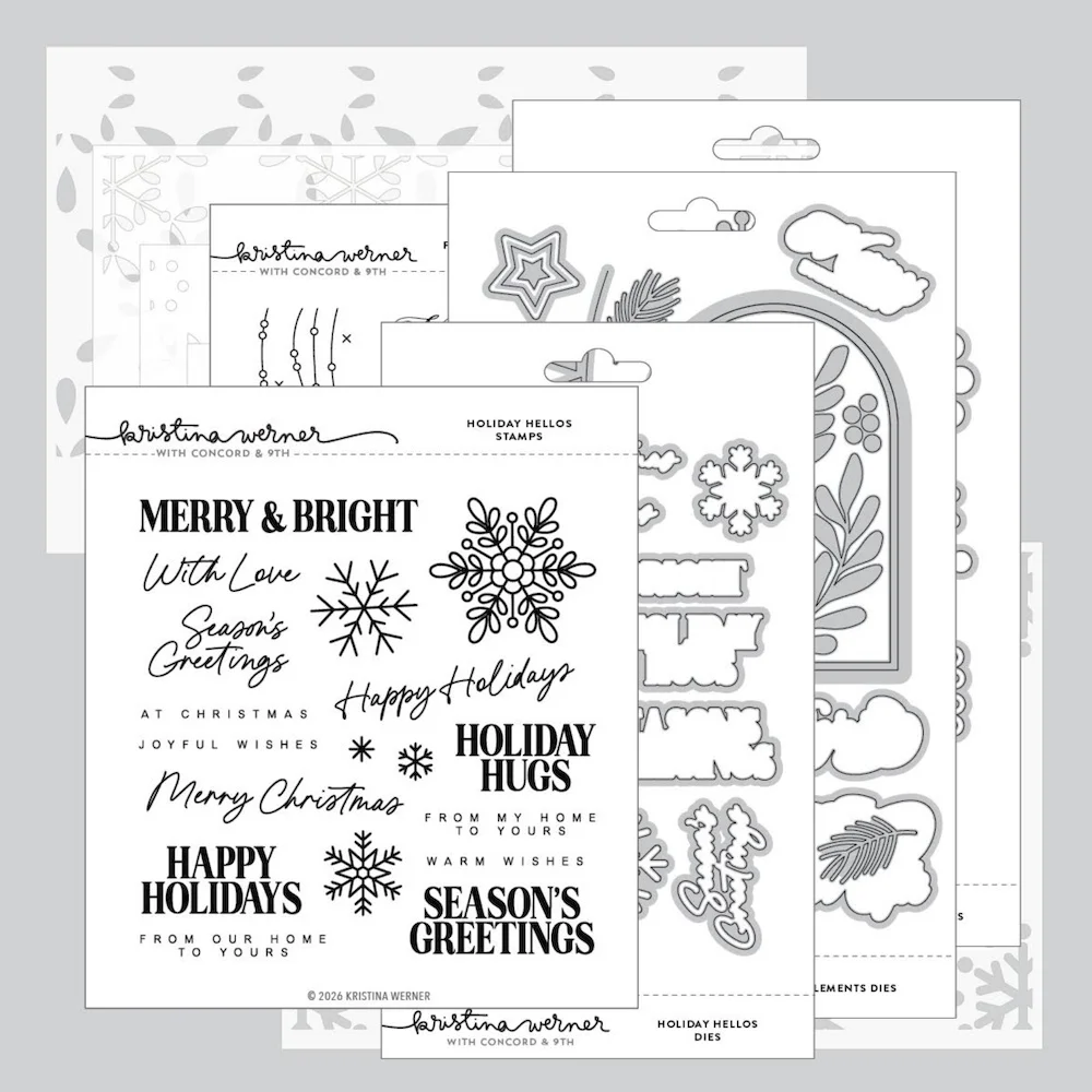 Festliche Weihnachtsstempel und Metallstanzformen mit fröhlichen Beeren und Blättern für DIY-Weihnachtsbastelarbeiten, Scrapbooking und Albumdekoration – Detail 3
