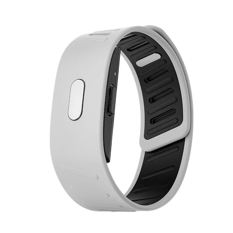 JCVital V4 Silver Elderly Smart Bracelet with Sdk Api Health Tracking Smart Band with App Smartband Distributor Wearable Device