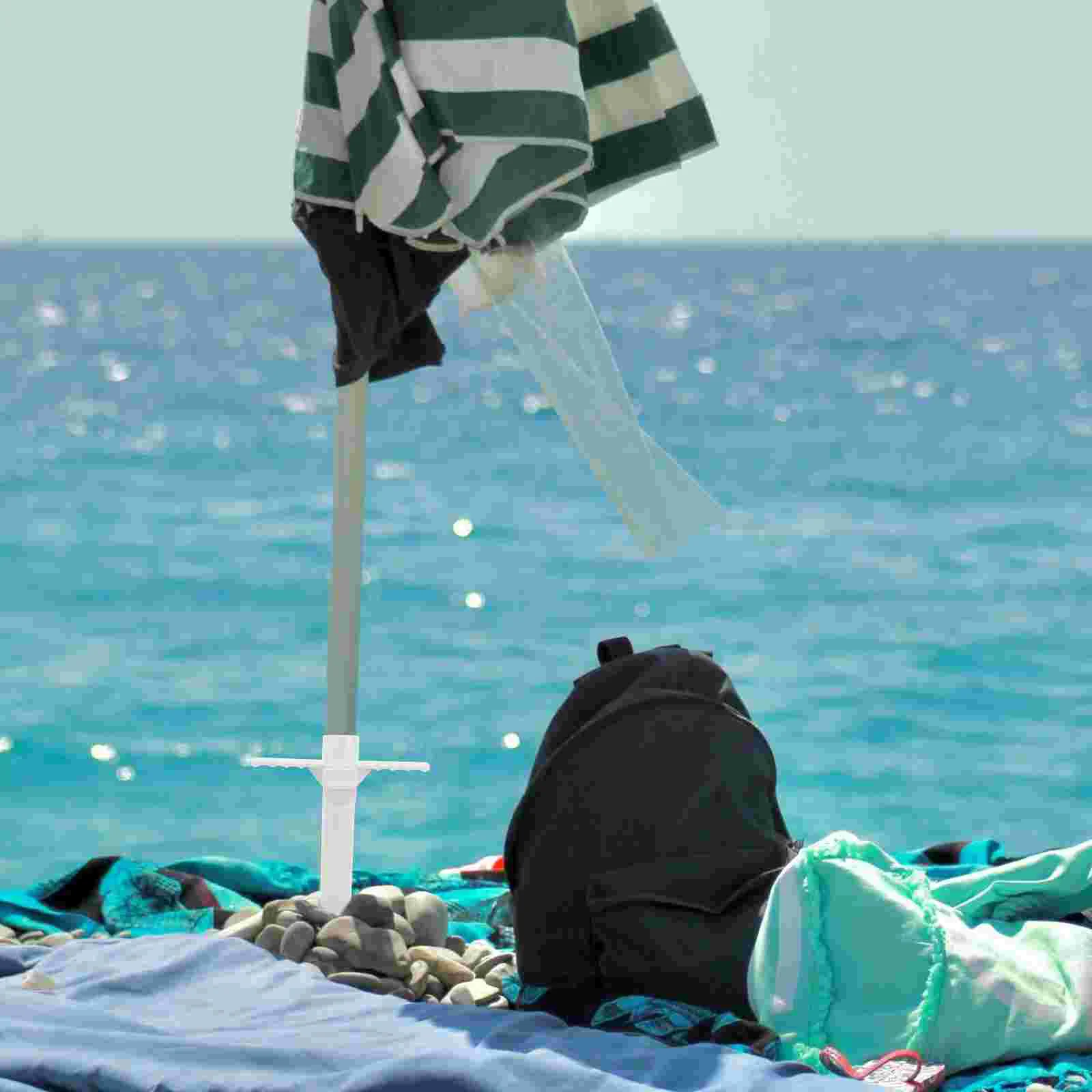 Parasol plażowy kotwica do piasku plastikowe parasole kempingowe i podstawy tarasowe do parasola plażowego meble ogrodowe narzędzia