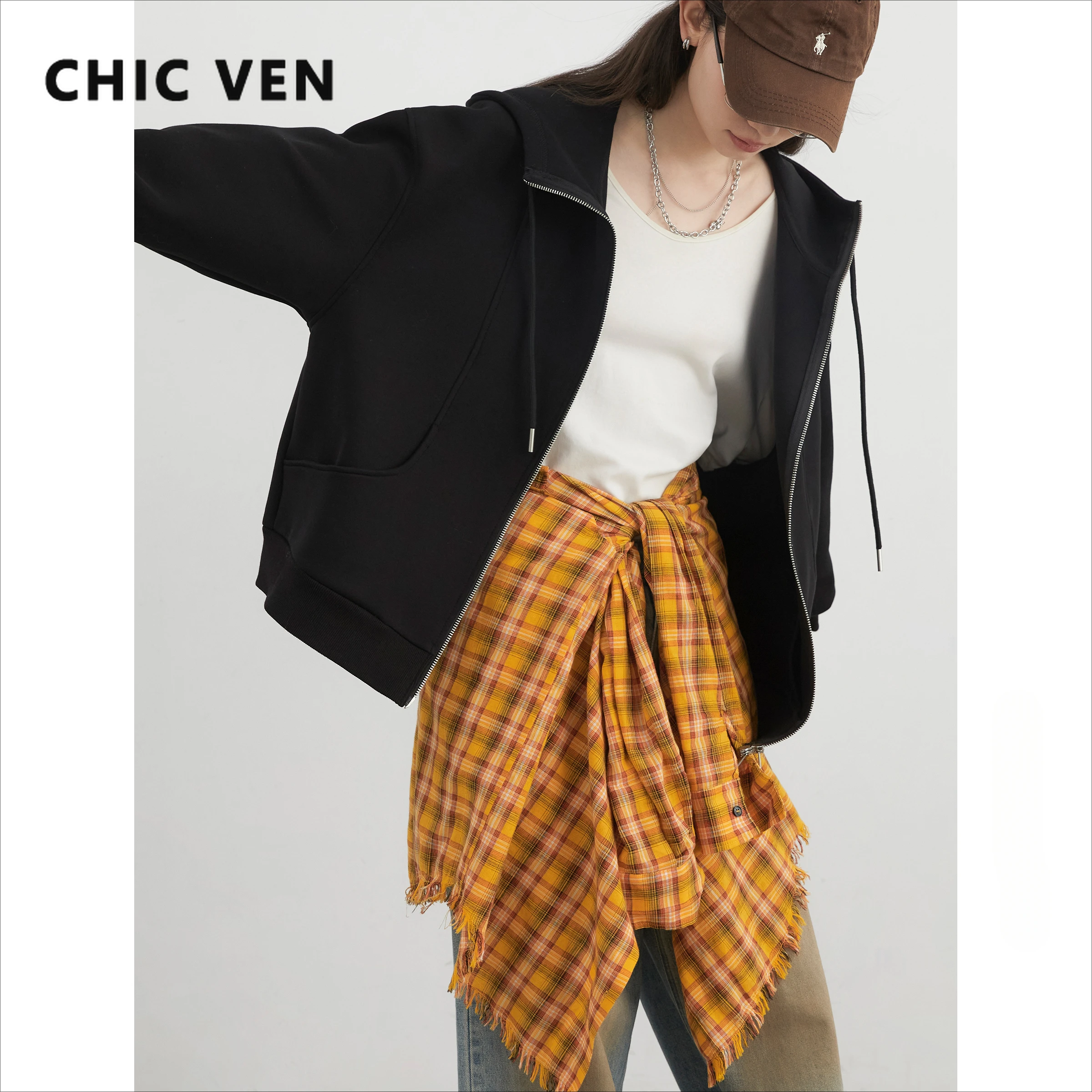 CHIC VEN женские толстовки свободные