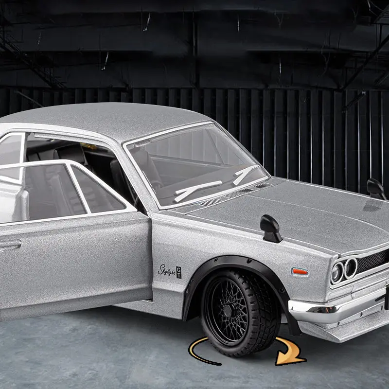1:22 Skyline 2000 GT-R Alloy Classic Sports Car Model Diecasts