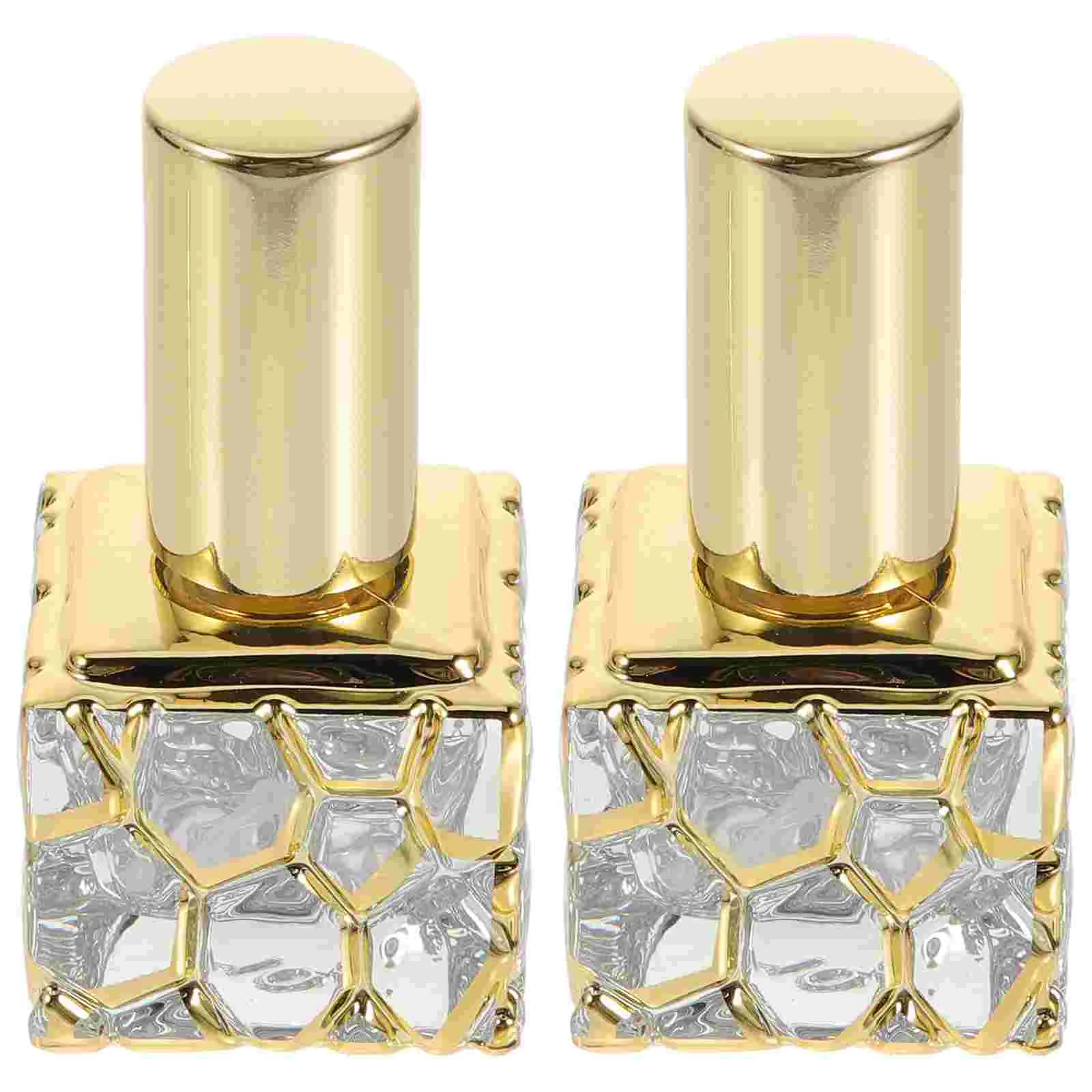 

2 Pcs Pocket Perfume Bottle Scent Water Refillable Fragrance Oil Bottles Storage Travel Mini Spray