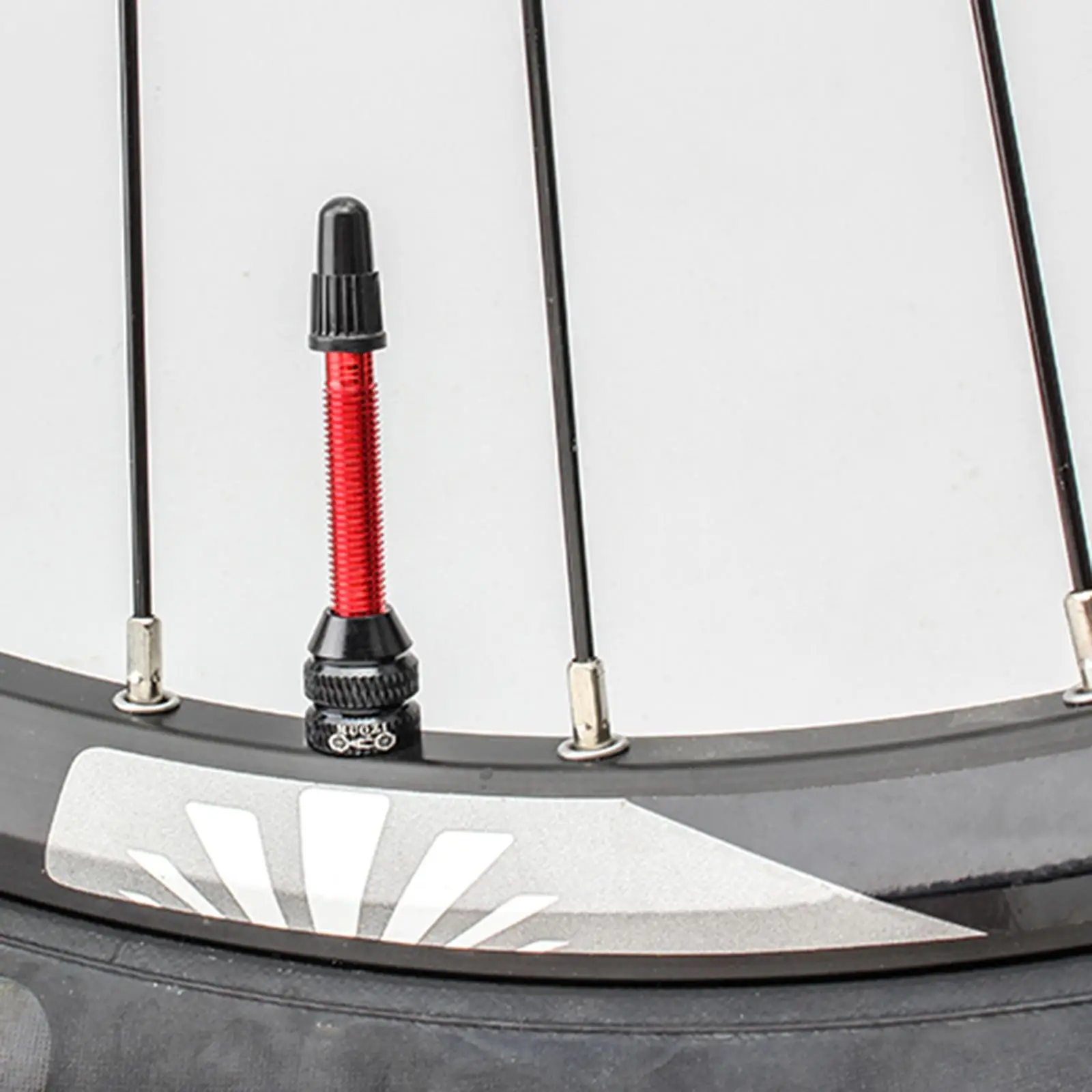 

Алюминиевый комплект для переоборудования бескамерных шин с ниппелем Presta, аксессуар для горного велосипеда, для 26-дюймовых велосипедных камер