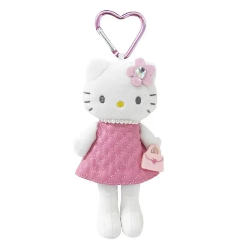 Pluszowe zabawki Sanlio Kawaii Hello Kitty z serii Long Leg Angel JK Uniform, plecak na co dzień, zawieszka z kreskówki, prezent na festiwal dla dzieci.