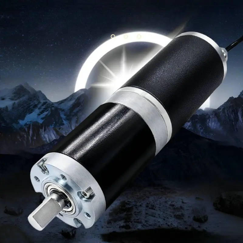45GP-45ZY waterproof planetary DC reduction motor 12v24v 50W low-speed high torque small speed regulating motor
