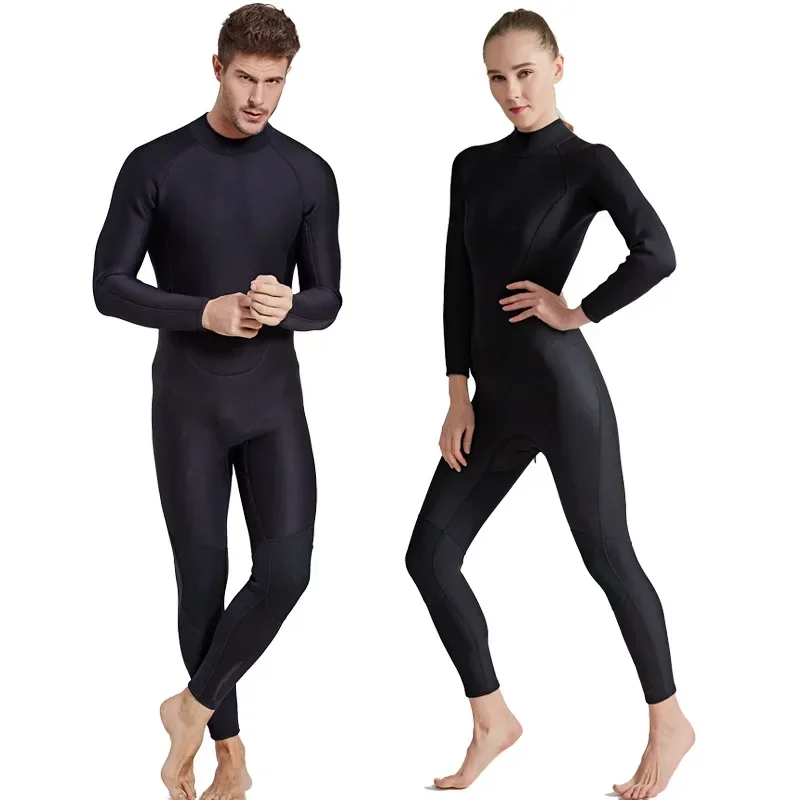 Sbart 2mm Neoprene Women/Men Scuba Diving Suits One Pieces Snorkeling Bodysuits Wetsuits Surfing Rash Guards