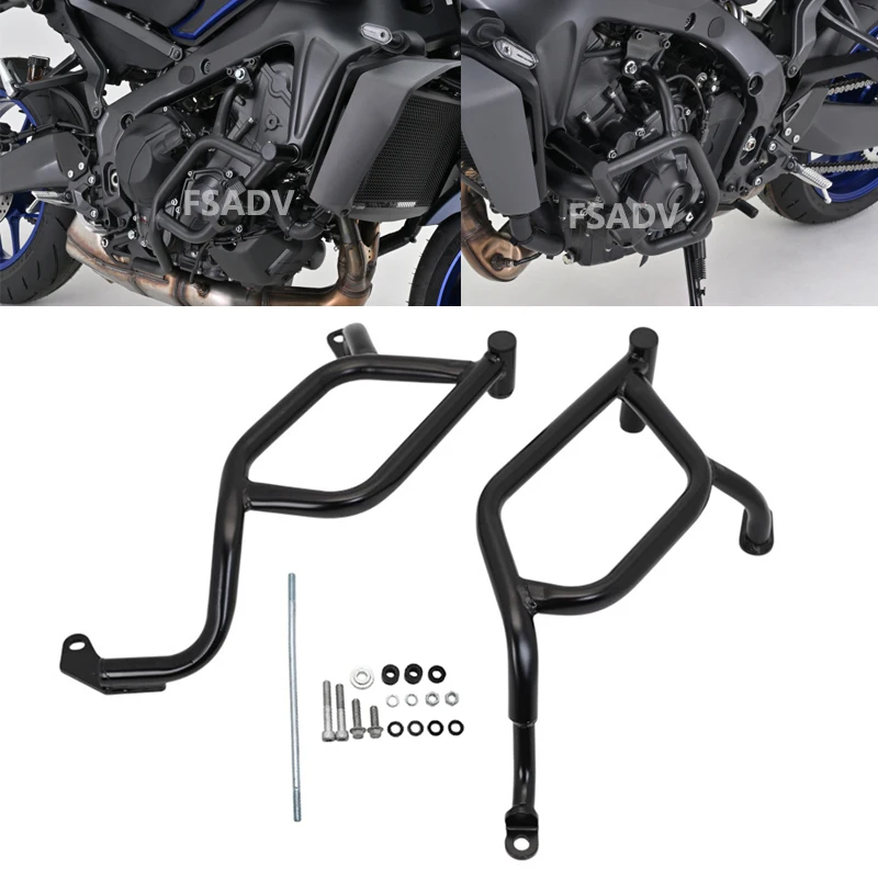 

2025 для Yamaha MT-09 MT 09 SP MT09 защита двигателя, дорожная защита двигателя, защита рамы мотоцикла, бампер MT09 2024, аксессуары