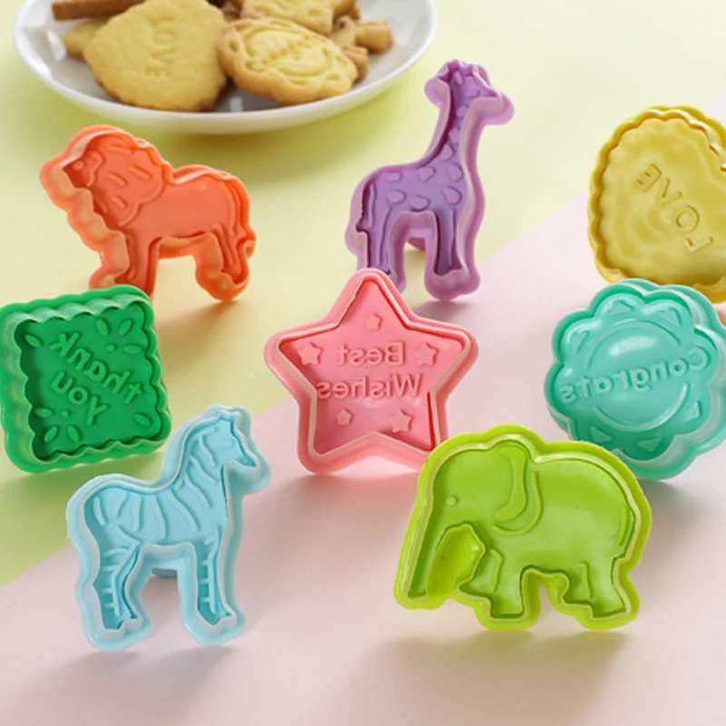 Slime Accessory DIY Animal Vegetables Fruit Plasticine Mold Tool Set Kit Ability Play Dough Clay Educational toy for chidlren