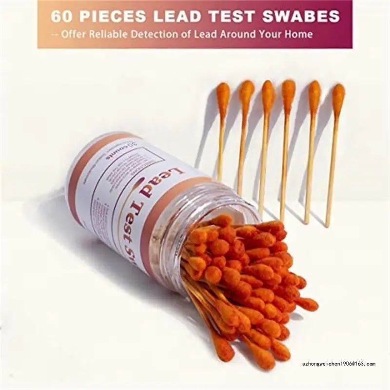 28GF 30pcs Test Swabs Test Kits For CeramicsDishes Metal Rapid Testing Tool