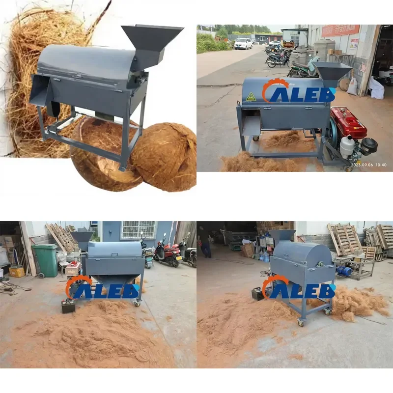 

SFW Certificate Powered Coconut Shredding Machine Strong Cutting Capacity for Farm Use Coconut Straw Husk Palm Fruit