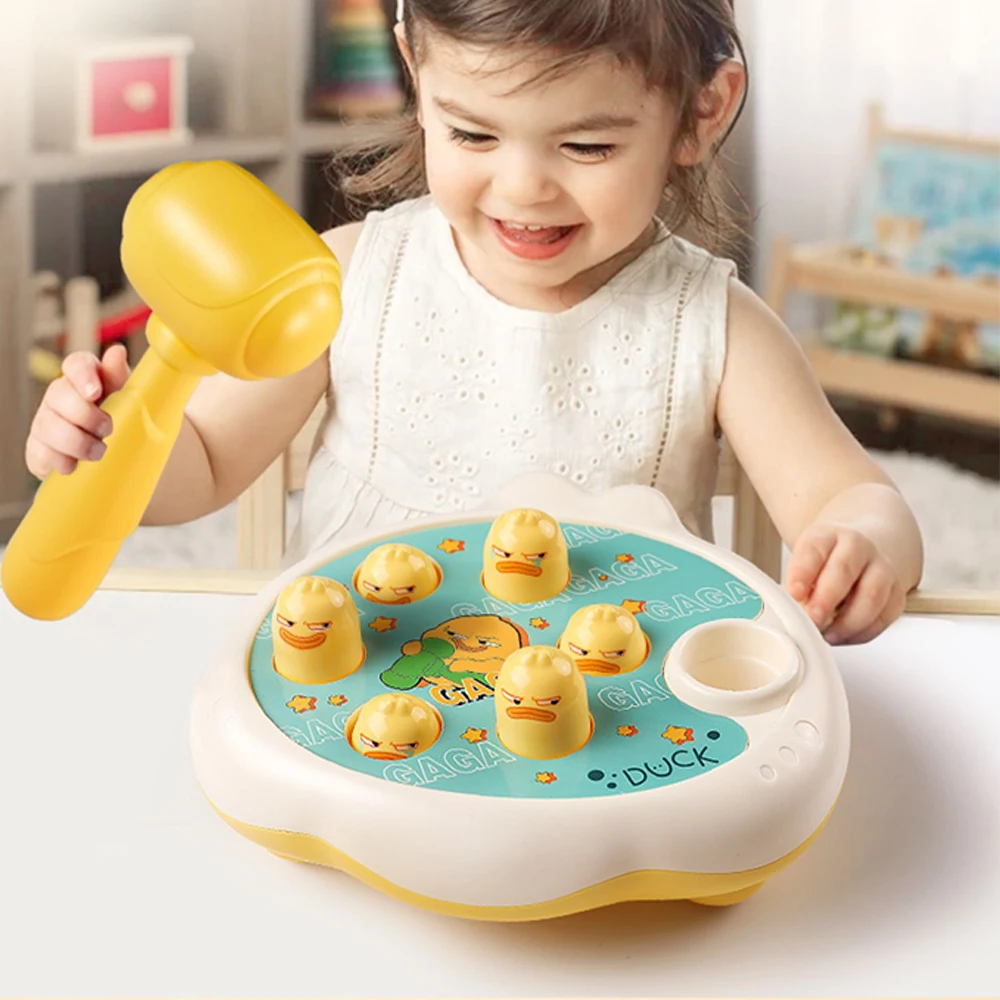 

Montessori Mini Whack A Mole Game Toy Toddler Early Educational Toys For 3 4 5 6 7 8+ Kids Baby Interactive Toy Birthday Gifts