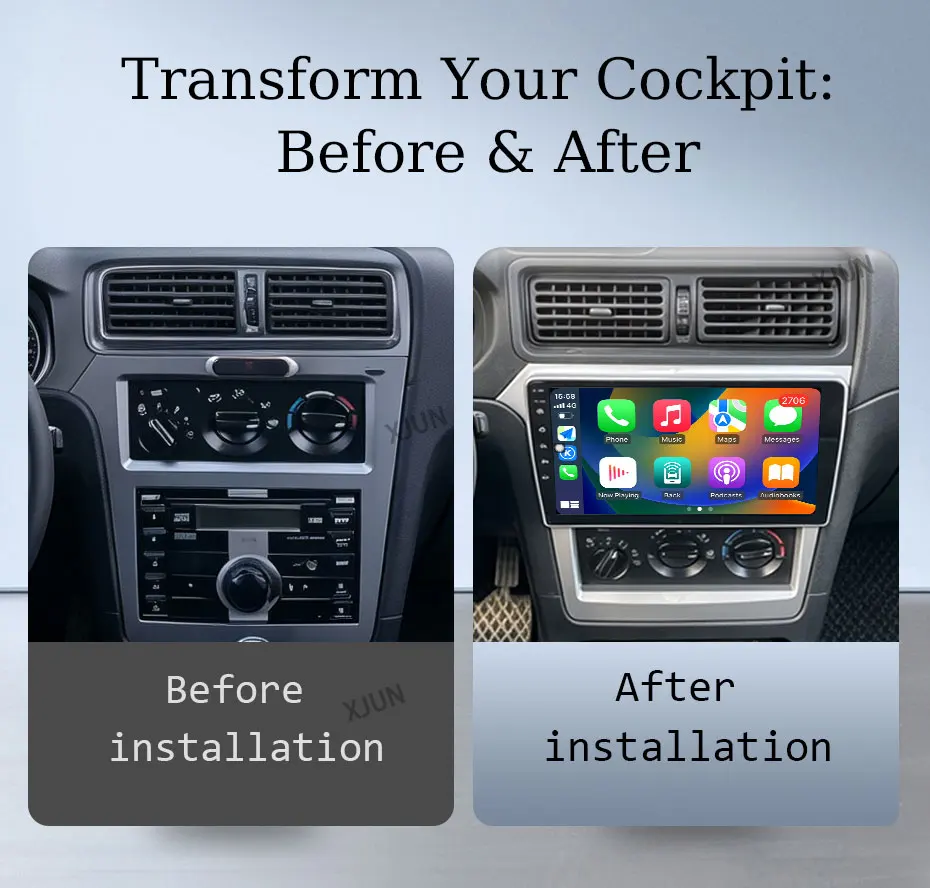 For Chevrolet Daewoo Nexia 2008‑2012 Car Radio Multimedia Player 9