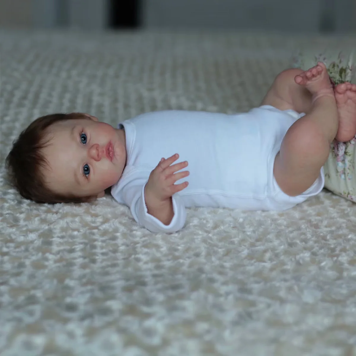 

Кукла JOYORA 50 см, модная кукла-реборн, с 3D-эффектом кожи, высококачественная художественная кукла ручной работы, подарок на день рождения, милый товарыси для детей