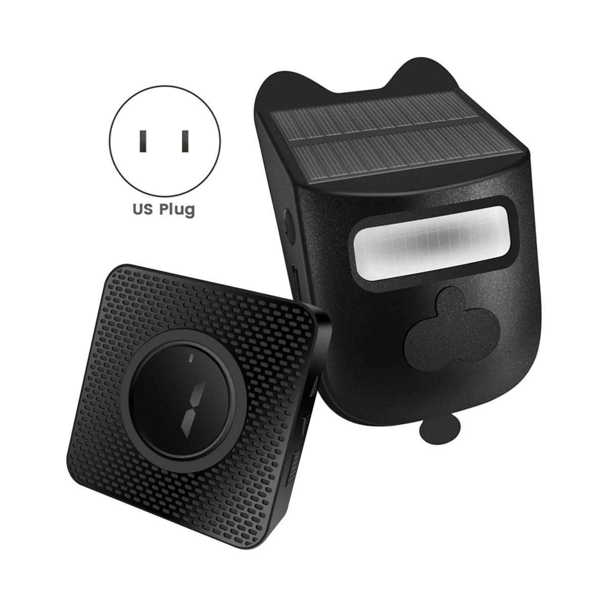 태양광 진입로 알람, 무선 모션 센서 및 감지기, Greeters 후진 알람, 홈 보안 시스템, US 플러그 A