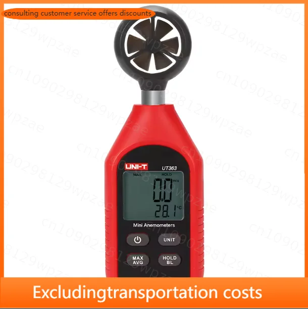 UNI-T UT363 Mini Digital Anemometer Mini Wind Speed and Temperature Meters