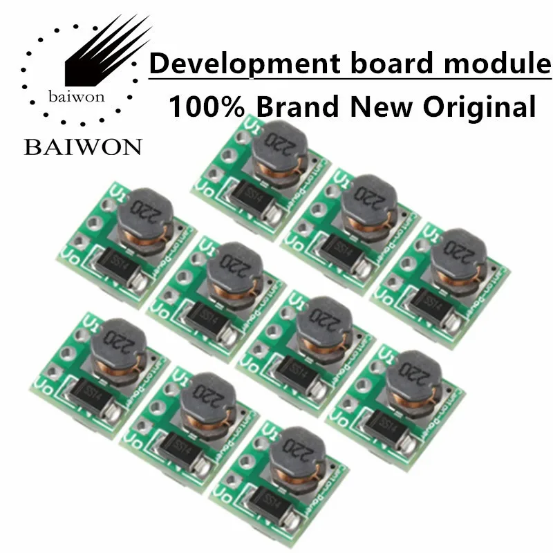 0.9-5V To 5V DC-DC Step-Up Power Module Voltage Boost Converter Board 1.5V 1.8V 2.5V 3V 3.3V 3.7V 4.2V To 5V