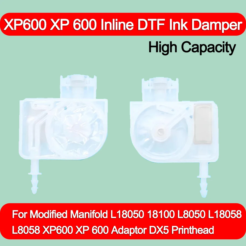 XP600 XP 600 Inline DTF Ink Damper For Epson L18050 18100 L8050 L18058 L8058 Modified Printhead Damper DTF Printer Damper