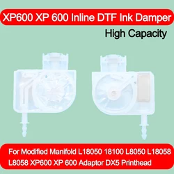 XP600 XP 600 Inline DTF mürekkep damperi için Epson L18050 18100 L8050 L18058 L8058 modifiye baskı kafası damperi DTF yazıcı damperi