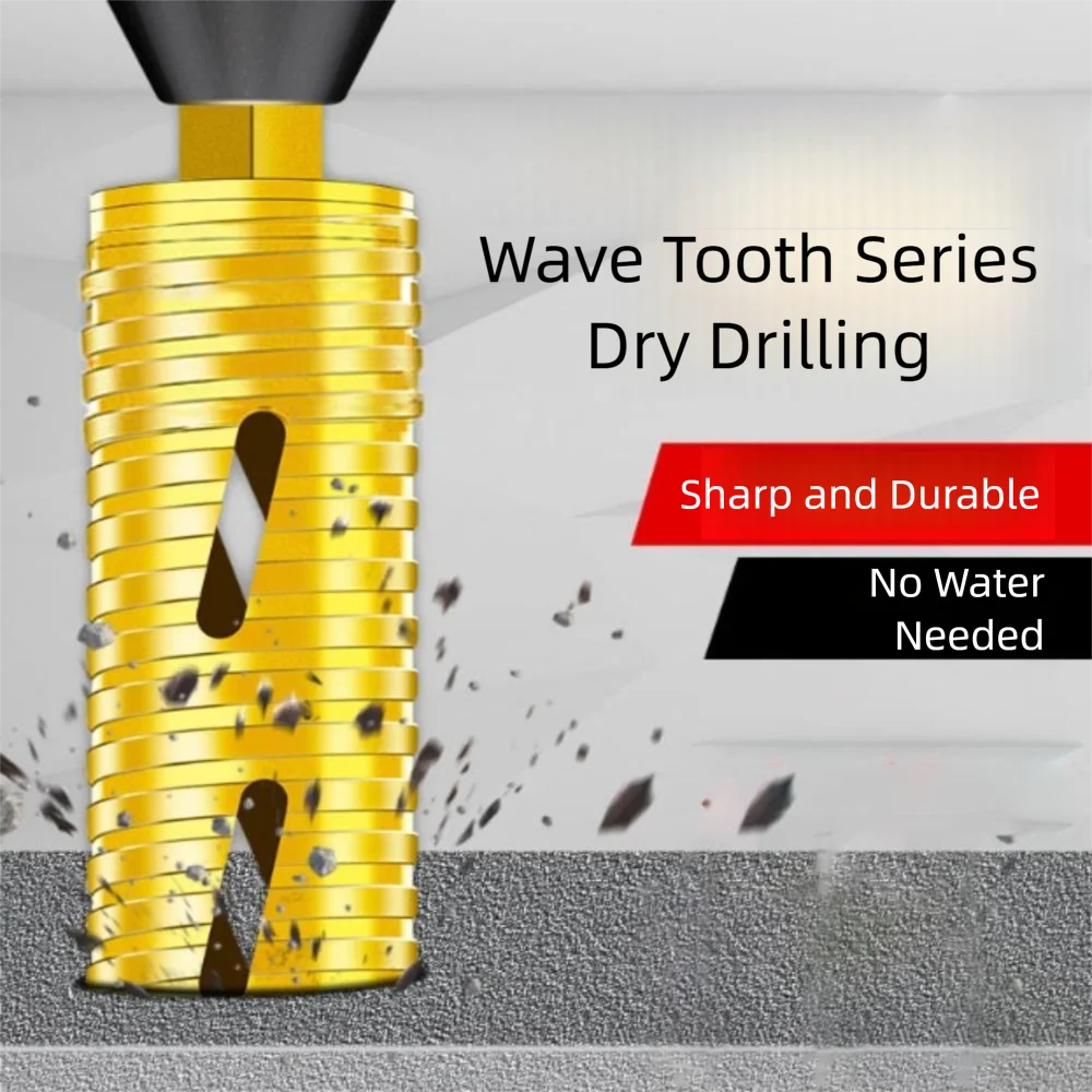 

Professional Sturdy Drill Bit Drill Bit High Performance Effortless Mounting Core Drill Wall Hole Opener Range Hood Installation