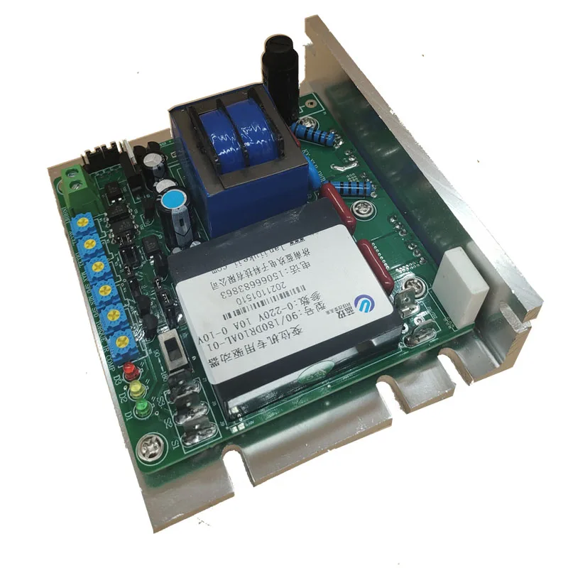 volt adjust in 115/230VAC Output 90v/180VDC SCR DC Motor Speed Controller 1/2hp 1hp 180v dc motor controller anti-interference