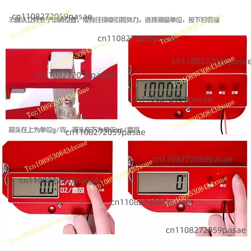 MT10PRO+ Ducted RC Propeller Motor Tensile Test Stand 10KG Tensile Gauge Current Power