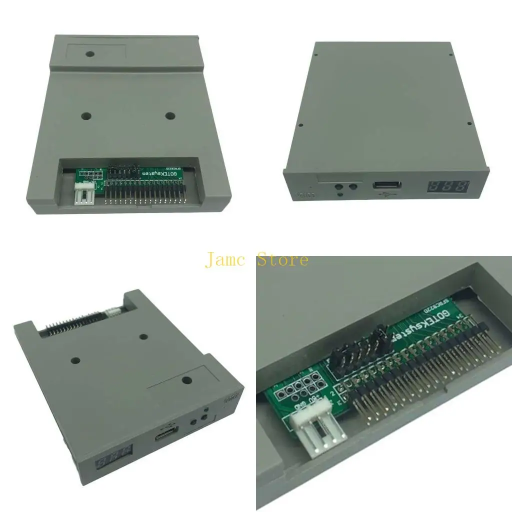

LX0B Floppy Drive SFR1M44-U100 1.44MB USB SSD Floppy Drive Emulator CPU Industrial Controllers Floppy Disk Driver