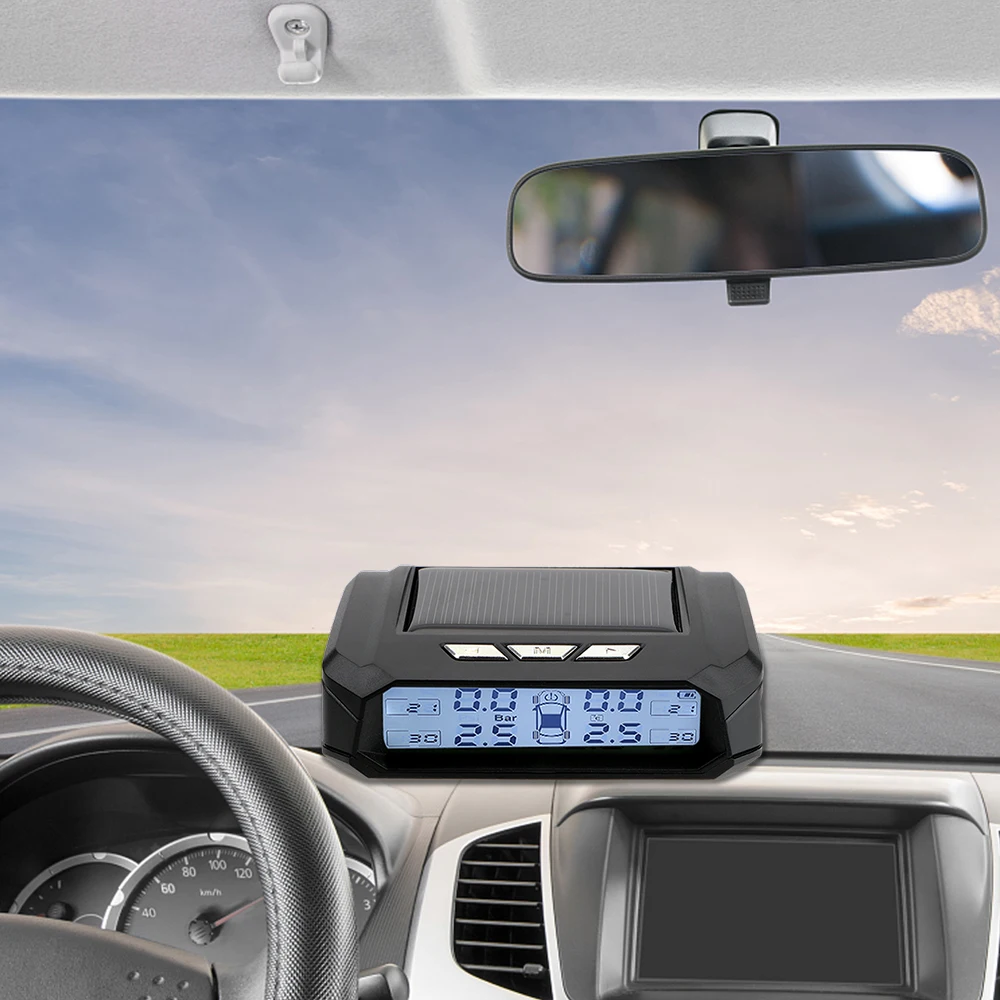 

Temperature Warning Fuel Save Built-in Sensor Car Tyre Pressure Monitor Tire Pressure Monitoring System