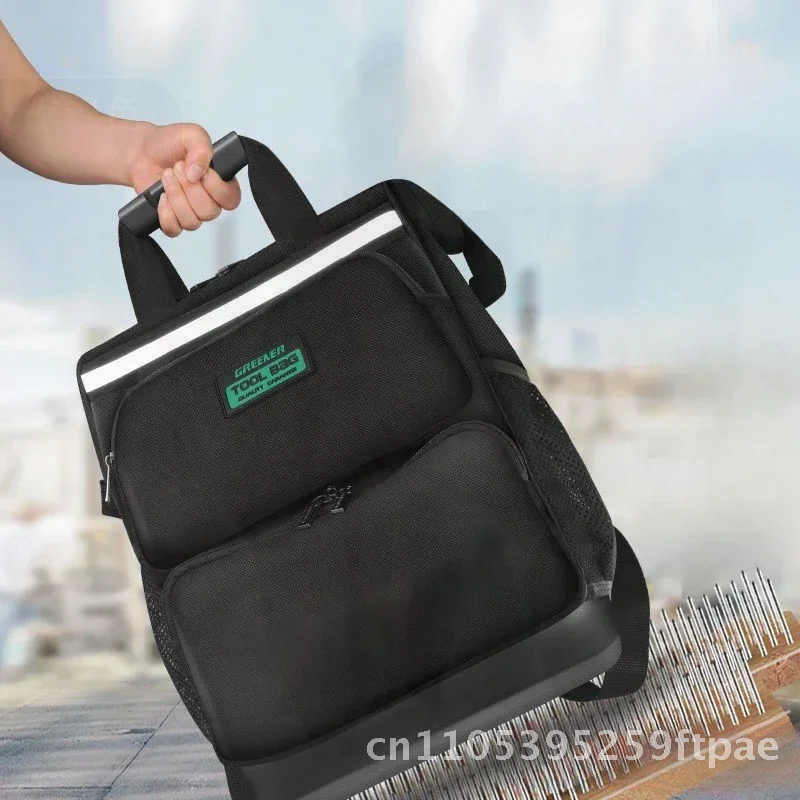 ackpack Tool Bags Electrician Tool Bags Professiona Waterproof Tools Organizer Kit Multifunctional Briefcase Auxiliary Ba