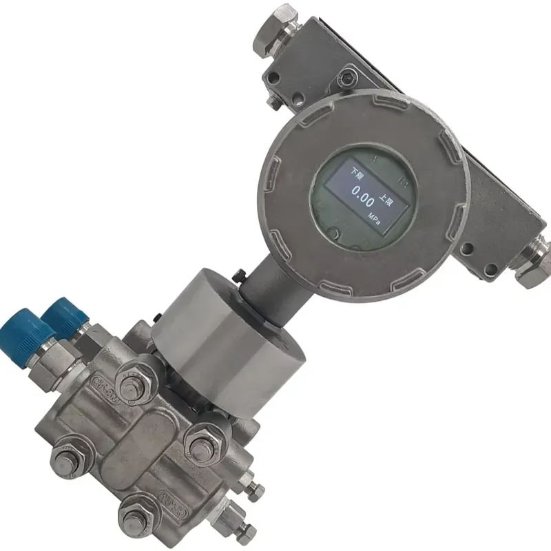Intelligent Digital Capacitive Differential Pressure Transmitter Controller Silicon/Metal Diffusion Sensor