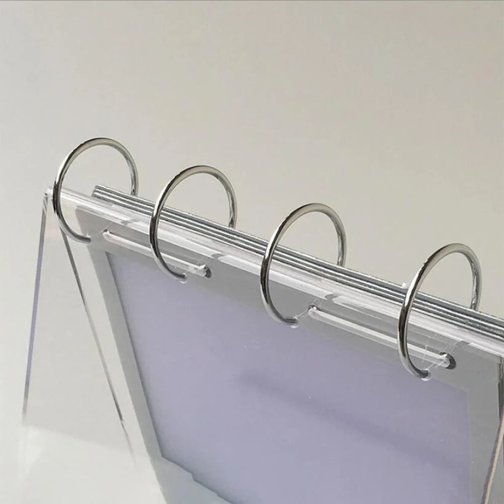 خيمة طاولة تيرنر على الوجهين حامل بطاقة اسم أكريليك مع 6 صفحة من أوراق PVC لقائمة مطعم مكتب المقهى