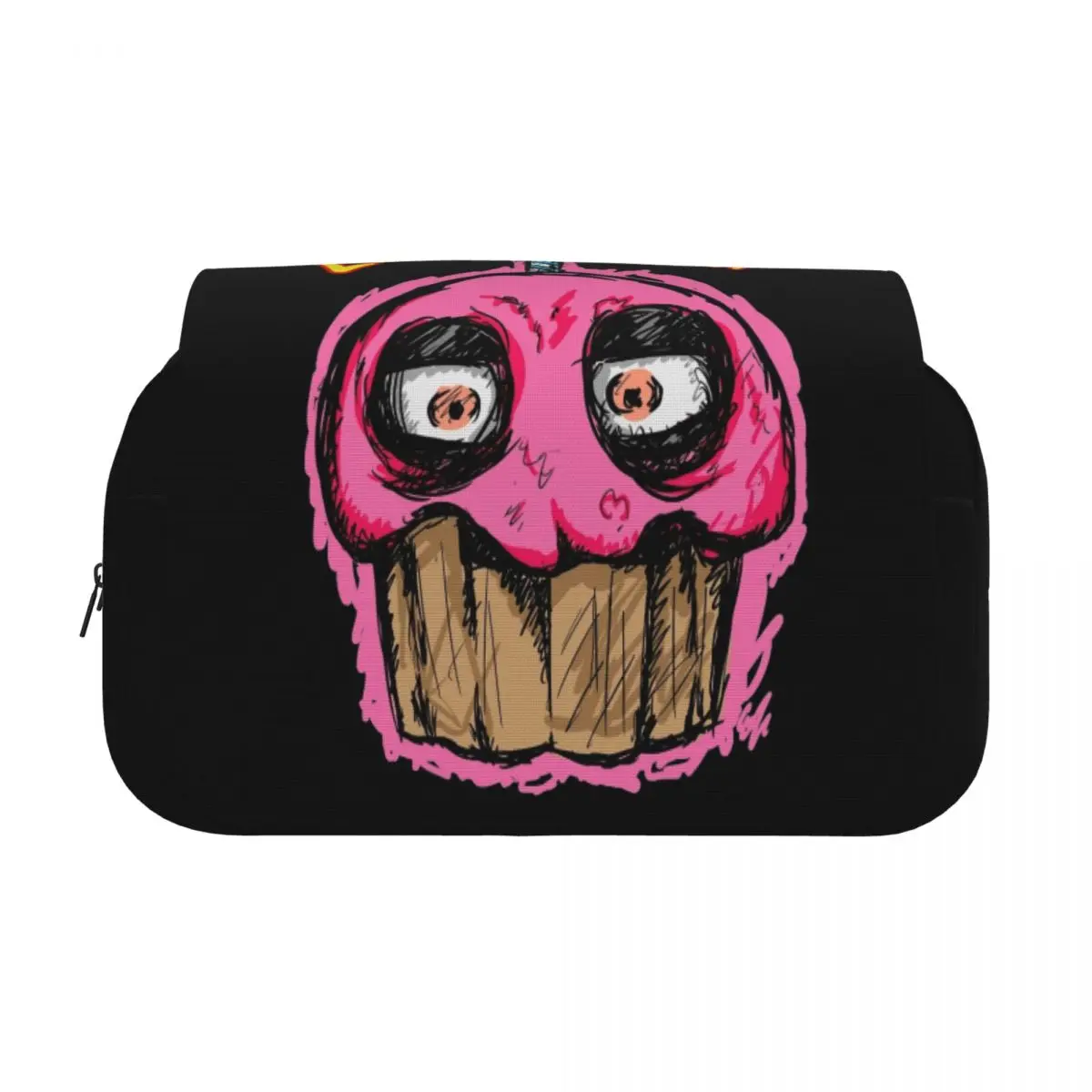 FNAF At Freddys Double Clamshell Pen Case Pencil Pouch Pen Holder for Student Big Capacity Bag School Supplies Gifts Stationery