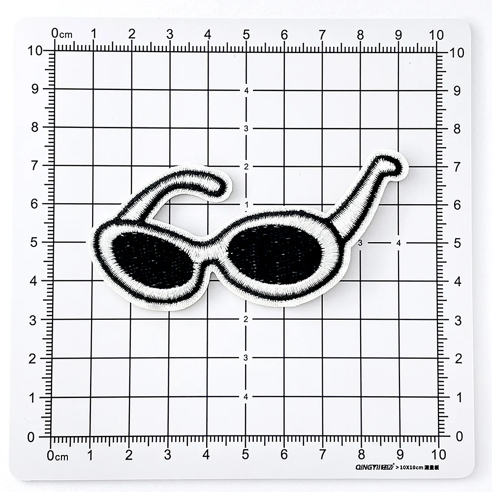 النظارات الشمسية القماش الحديد على شارات التصحيح إصلاح تزيين التصحيح الملابس الملابس الخياطة الديكور زين بقع للملابس #3