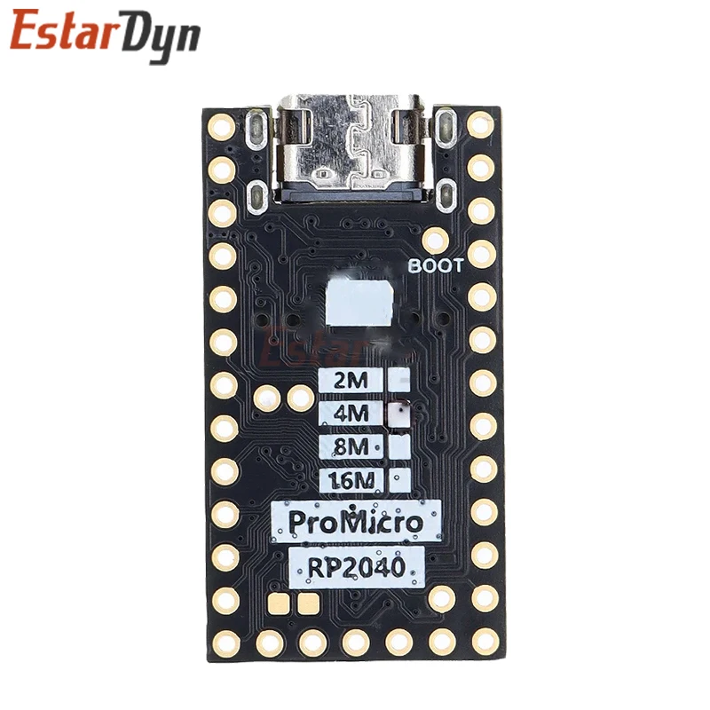 Estardyn Dual-Core RP2040 Pro Micro Development Board: Raspberry Pi PICO with MicroPython Support