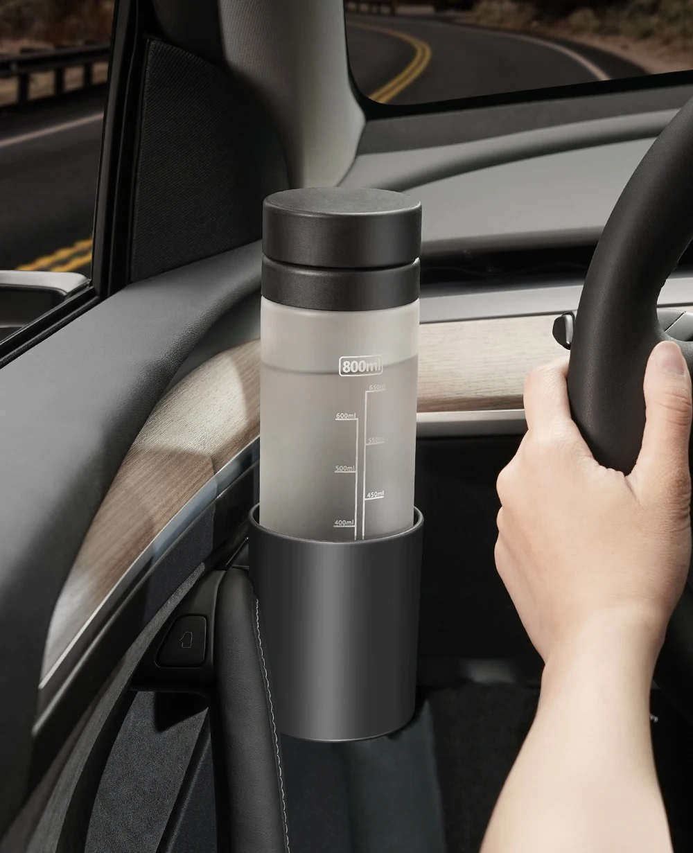 YZ Für Tesla Model 3/Y/YL Highland Juniper 2026 Getränkehalter Türgriff Kaffee-Getränkehalter Autozubehör – Detail 3