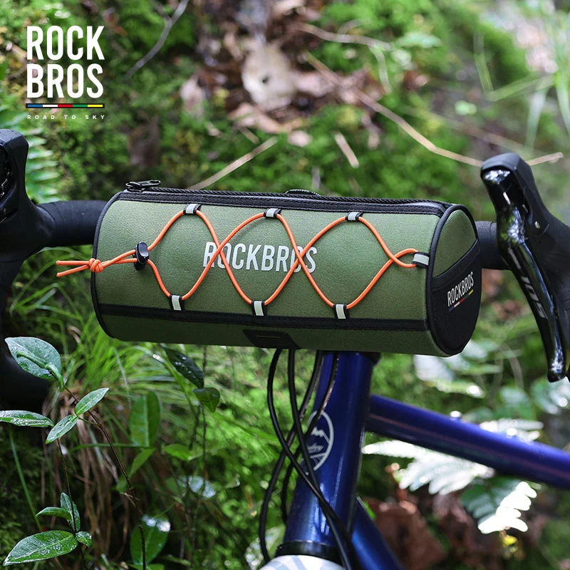 ROCKBROS ROAD TO SKY Cycling Bag Road Front Tube Bag Long Distance Riding Bike Bag Head Beam hanger Bag Bicycle Bag