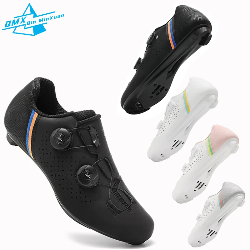 

2025 Road Cycling Shoes Men White Newest Cleat MTB Shoes Self-Locking Speed Racing Outdoor Women Cycling Sneakers Sapatilha Mtb