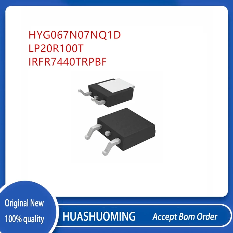 

10 шт./лот HYG067N07NQ1D G067N07 LP20R100T IRFR7440TRPBF IRFR7440 TO-252