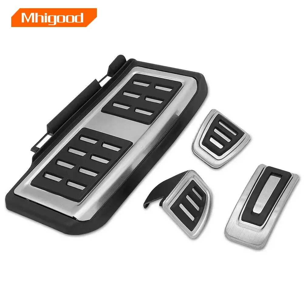 Stainless Steel Pedal Cover for VW GOLF 7 8 GTi MK7 Lamando POLO A05 Passat B8 Skoda Rapid Octavia 5E 5F A7 2014+