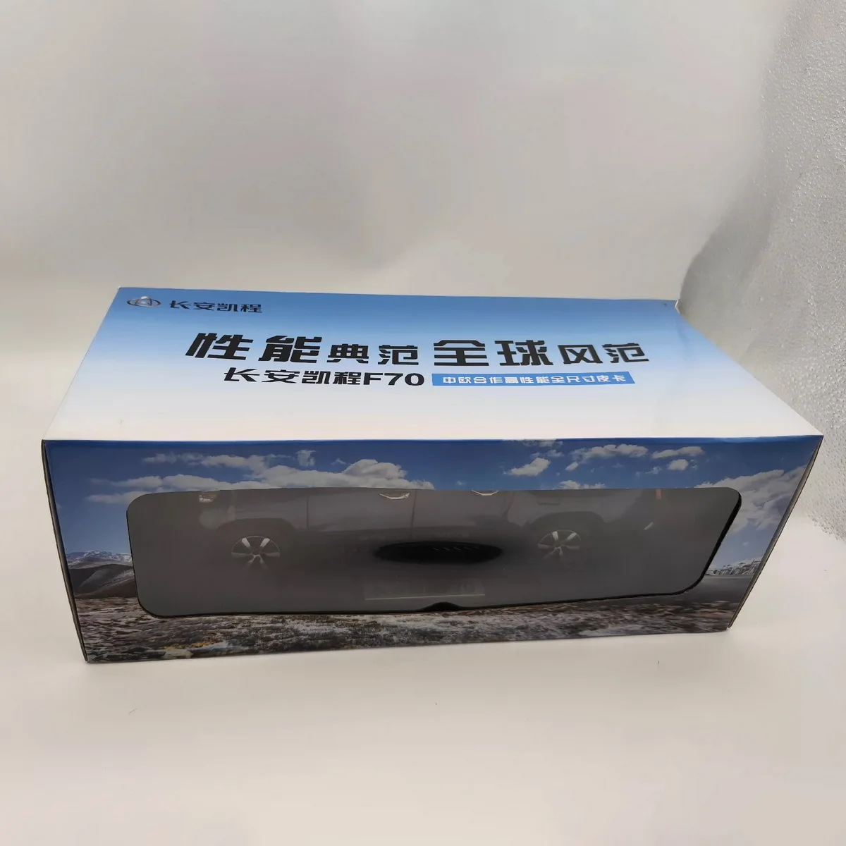 Modèle de voiture de simulation en alliage KAICENE F70, décoration de camionnette de chasseur CCAG, réplique en métal moulé sous pression, collection adulte, cadeau, 1: 18