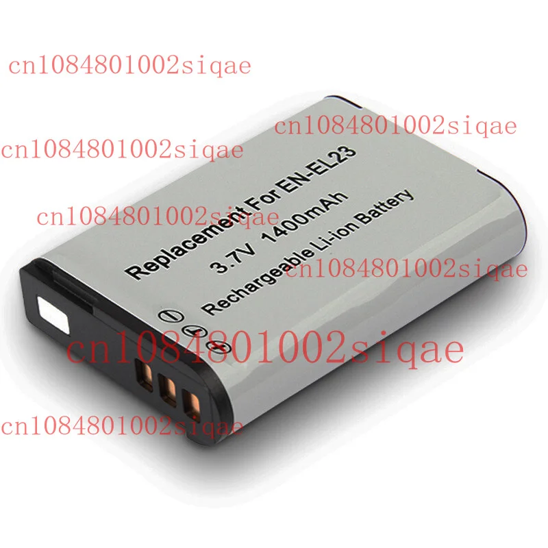 

1 аккумулятор емкостью 1400 мАч для Nikon EN-EL23 Coolpix P600 P610 S810c P900