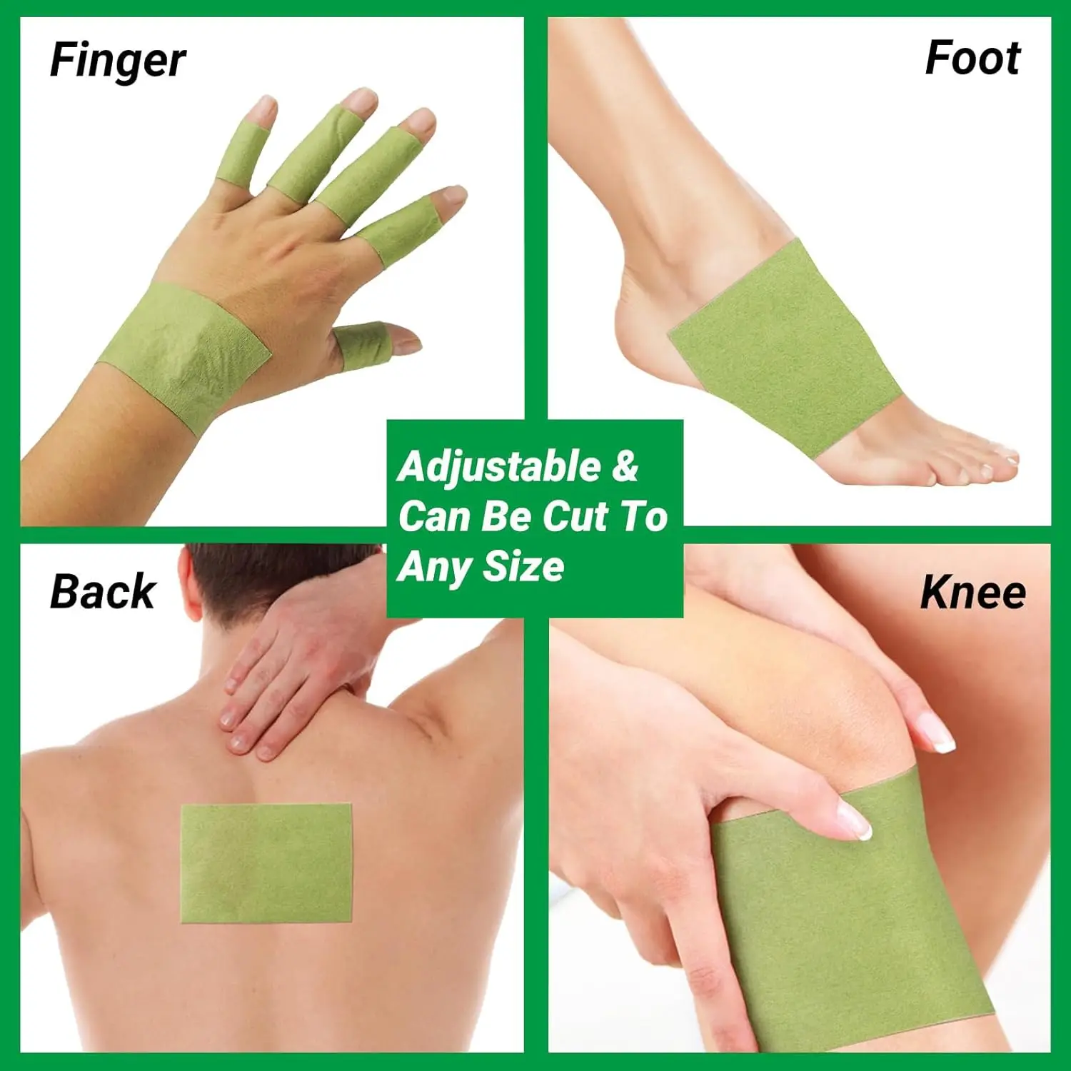 60-24枚入り 背中姿勢矯正パッチ 肩姿勢矯正 腰痛対策 背中サポート ボディジョイントヘルスケア ウエストパッチ サウスムーン