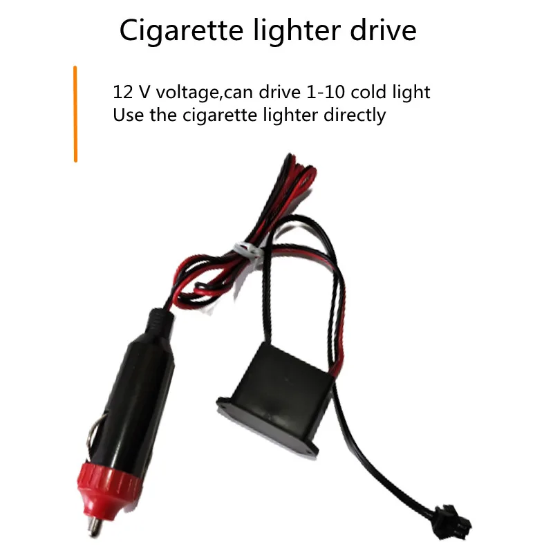DC 12V Neon EL Wire Power Driver USB Controller for 1-5M LED EL Wire Light Inverter Supply Adapter Flexible Neon Wire Driver - view 5