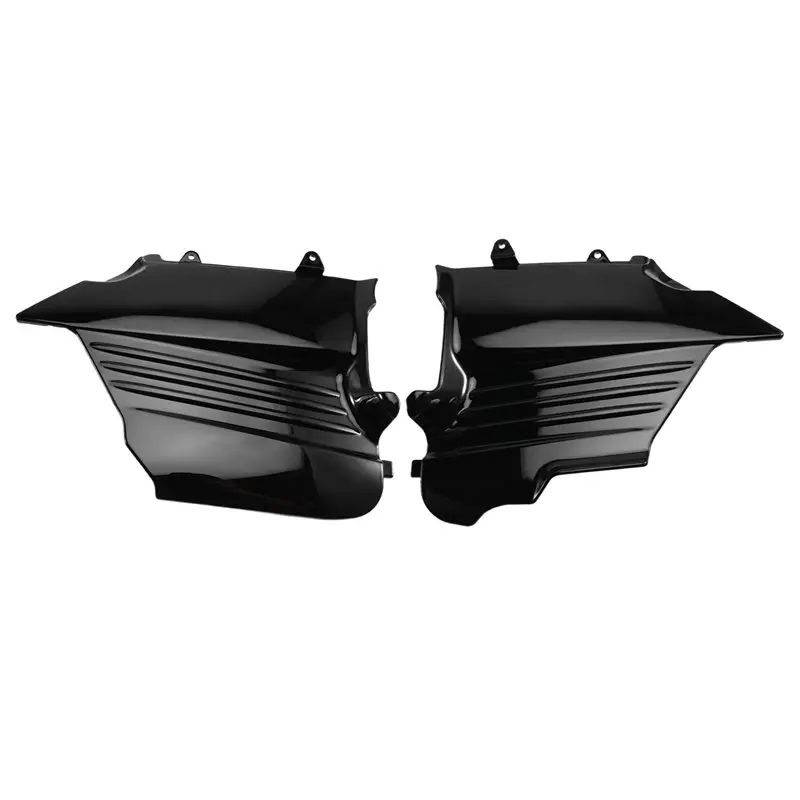 Glossy Black 1 Pair Engine Lower Side Cover Trim Housing For Honda Gold Wing GL1500SE GL1500L GL1500 1988-2000 Interstates