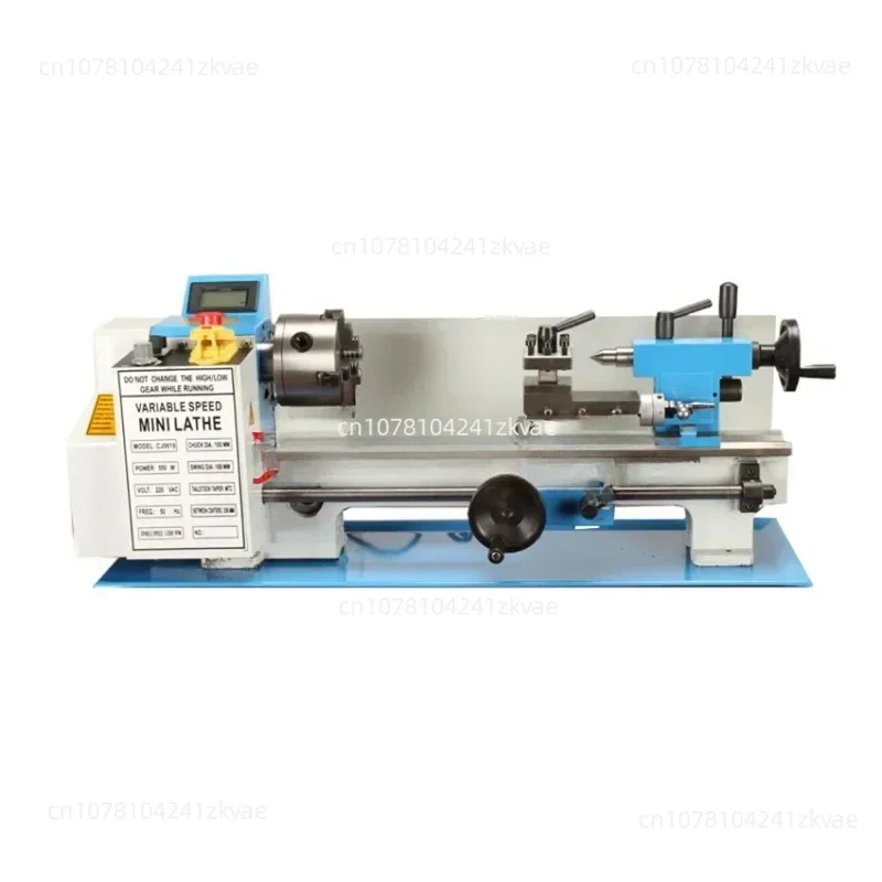 CQ0618A Horizontal Metal Milling Lathe Mini  High-quality Bench  Machine Household Variable Speed   220V