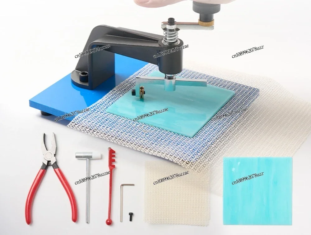 Manual Circular Glass Cutting Instrument Portable Round Hole Cutter for Household Glass Sheet and Craft Decoration